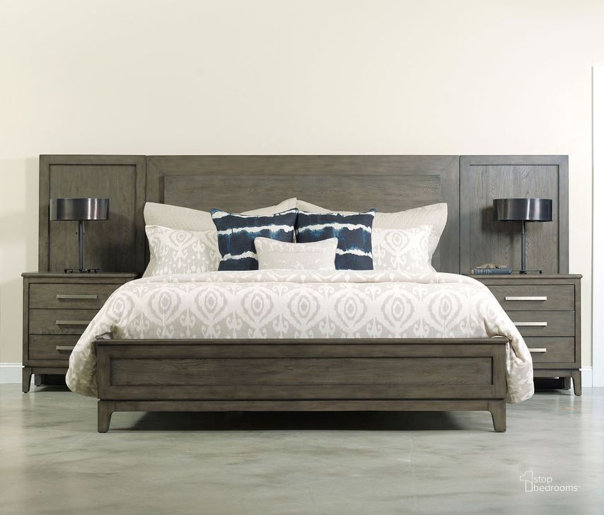 The appearance of Cascade Kline Wall Bedroom Set designed by Kincaid in the transitional interior design. This sable piece of furniture  was selected by 1StopBedrooms from Cascade Collection to add a touch of cosiness and style into your home. Sku: 863-304P;863-P35;863-P35;863-420. Bed Type: Panel Bed. Material: Wood. Product Type: Panel Bed. Bed Size: Queen. Image1