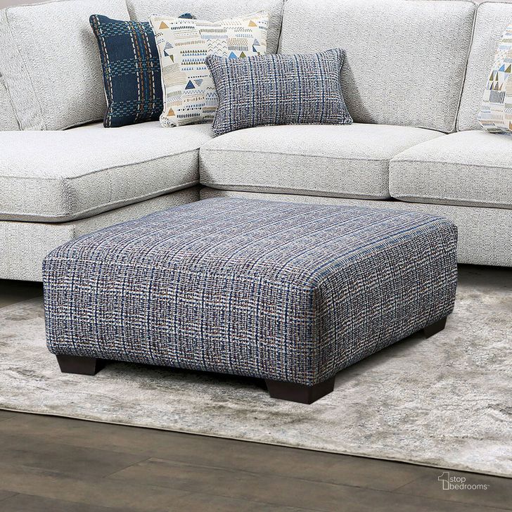 The appearance of Chepstow Ottoman In Multi designed by Furniture of America in the modern / contemporary interior design. This multi piece of furniture  was selected by 1StopBedrooms from Chepstow Collection to add a touch of cosiness and style into your home. Sku: SM5402-OT. Material: Wood. Product Type: Ottoman. Image1