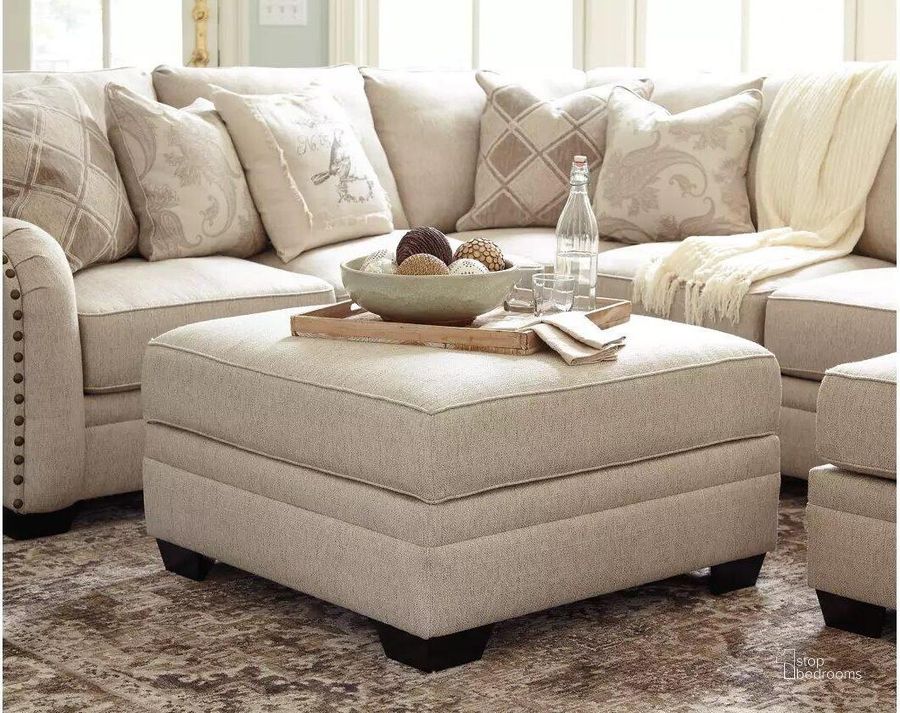 The appearance of Cillian Bisque Ottoman designed by Versailles Home in the traditional interior design. This bisque piece of furniture  was selected by 1StopBedrooms from Cillian Collection to add a touch of cosiness and style into your home. Sku: 5252111. Material: Fabric. Product Type: Ottoman. Image1