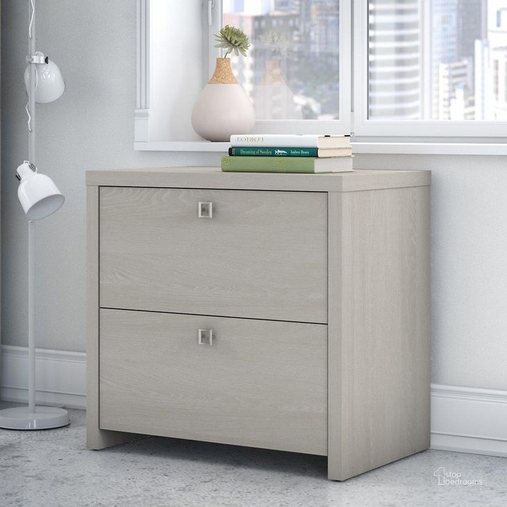 The appearance of Cirocco Sand Lateral Filing Cabinet designed by Luxury Loft in the modern / contemporary interior design. This sand piece of furniture  was selected by 1StopBedrooms from Cirocco Collection to add a touch of cosiness and style into your home. Sku: KI60202-03. Product Type: Lateral Filing Cabinet. Image1
