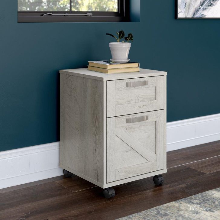 The appearance of Claybank Cottage White Mobile Filing Cabinet designed by Polished Pine in the country / farmhouse interior design. This cottage white piece of furniture  was selected by 1StopBedrooms from Claybank Collection to add a touch of cosiness and style into your home. Sku: CGF116CWH-03. Material: Wood. Product Type: Mobile Filing Cabinet. Image1