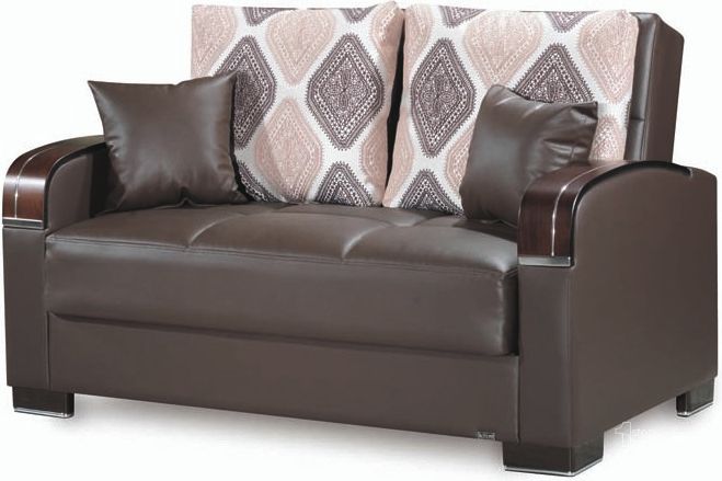 The appearance of Colinton Brown Loveseat 0qd2425582 designed by Boho House in the modern / contemporary interior design. This brown piece of furniture  was selected by 1StopBedrooms from Colinton Collection to add a touch of cosiness and style into your home. Sku: MOB-LS-BN-PU. Material: Leather. Product Type: Loveseat.