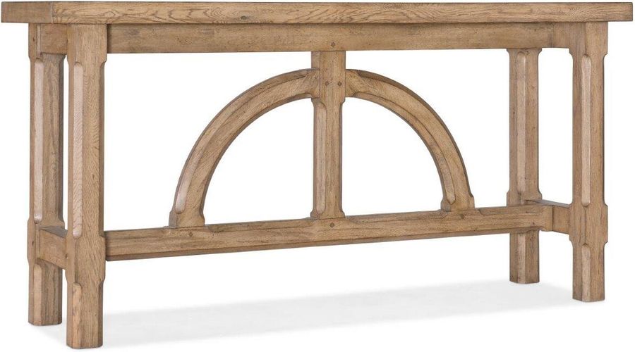 The appearance of Commerce And Market Console 7228-85004-85 designed by Hooker in the transitional interior design. This light wood piece of furniture  was selected by 1StopBedrooms from Commerce and Market Collection to add a touch of cosiness and style into your home. Sku: 7228-85004-85. Material: Wood. Product Type: Console. Image1