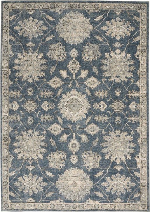 The appearance of Concerto Blue And Beige 4 X 6 Area Rug designed by Nourison in the traditional interior design. This blue and beige piece of furniture  was selected by 1StopBedrooms from Concerto Collection to add a touch of cosiness and style into your home. Sku: 99446749406. Material: Polypropylene. Product Type: Area Rugs. Image1