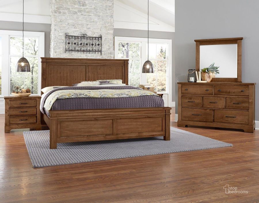 The appearance of Cool Rustic Mansion Bedroom Set In Amber designed by Artisan & Post in the rustic / southwestern interior design. This amber piece of furniture  was selected by 1StopBedrooms from Cool Rustic Collection to add a touch of cosiness and style into your home. Sku: 174-551;174-155;174-922;174-227. Bed Type: Panel Bed. Material: Wood. Product Type: Panel Bed. Bed Size: Queen. Image1