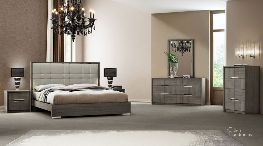 The appearance of Copenhagen Chestnut Platform Bedroom Set designed by J&M in the modern / contemporary interior design. This brown piece of furniture  was selected by 1StopBedrooms from Copenhagen Collection to add a touch of cosiness and style into your home. Sku: 18777-Q;18777-NS. Bed Type: Platform Bed. Product Type: Platform Bed. Bed Size: Queen. Image1