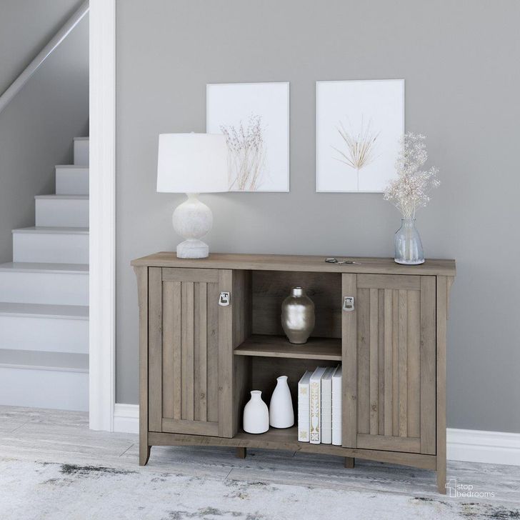 The appearance of Cosenza Driftwood Office Storage Cabinet designed by Polished Pine in the country / farmhouse interior design. This driftwood piece of furniture  was selected by 1StopBedrooms from Cosenza Collection to add a touch of cosiness and style into your home. Sku: SAS147DG-03. Product Type: Storage Cabinet. Image1