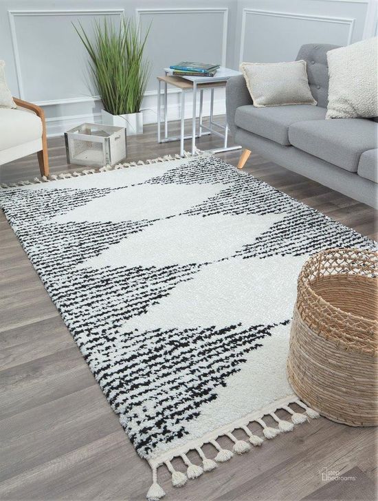 The appearance of CosmoLiving By Cosmopolitan Moon MS30A Heath White Tribal Moroccan White 8' x 10' Area Rug designed by Rugs America in the moroccan interior design. This white piece of furniture  was selected by 1StopBedrooms from Moon Collection to add a touch of cosiness and style into your home. Sku: RA28194. Material: Polypropylene. Product Type: Area Rugs. Image1