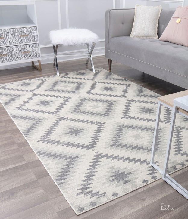 The appearance of CosmoLiving By Cosmopolitan Soleil BR30E Kilim Silver Tribal Moroccan ivory 8'9 x 12' Area Rug designed by Rugs America in the moroccan interior design. This silver piece of furniture  was selected by 1StopBedrooms from Soleil Collection to add a touch of cosiness and style into your home. Sku: RA30473. Material: Polypropylene. Product Type: Area Rugs. Image1