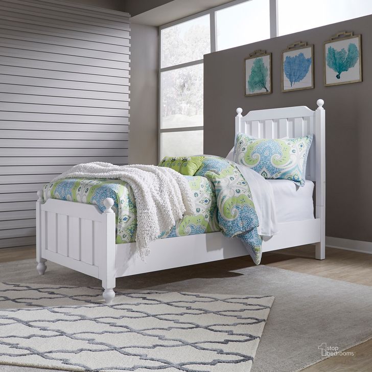 The appearance of Cottage View White Full Panel Bed designed by Liberty in the transitional interior design. This white piece of furniture  was selected by 1StopBedrooms from Cottage View Collection to add a touch of cosiness and style into your home. Sku: 523-BR17HF;523-BR89. Bed Type: Panel Bed. Material: Wood. Product Type: Panel Bed. Bed Size: Full. Image1