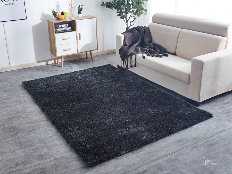 The appearance of Damarcus Grey Area Rug 0qb24333413 designed by Artisan Elegance in the modern / contemporary interior design. This grey piece of furniture  was selected by 1StopBedrooms from Damarcus Collection to add a touch of cosiness and style into your home. Sku: A1018-811. Material: Polyester. Product Type: Area Rugs. Image1