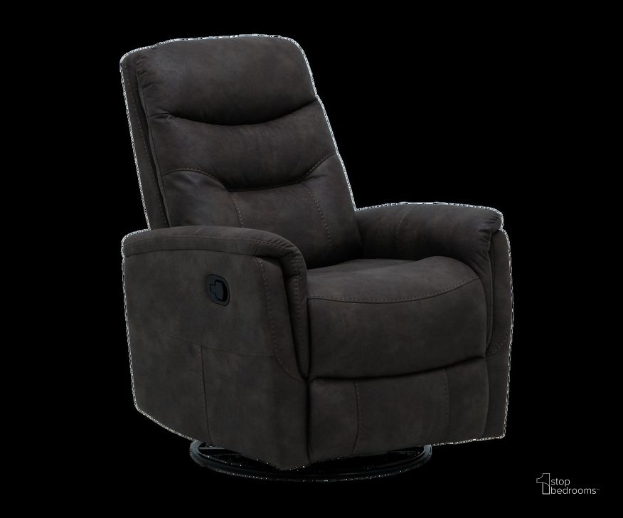 The appearance of Danyon Recliner In Brown designed by Emerald Home Furnishings in the modern / contemporary interior design. This brown piece of furniture  was selected by 1StopBedrooms from Danyon Collection to add a touch of cosiness and style into your home. Sku: U7211-04-25. Material: Metal. Product Type: Recliner. Image1