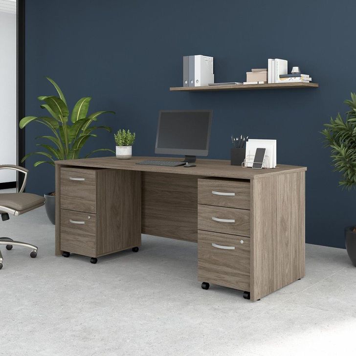 The appearance of Dumer Hickory Desk & Hutch 0qb24521270 designed by Boho House in the modern / contemporary interior design. This hickory piece of furniture  was selected by 1StopBedrooms from Dumer Collection to add a touch of cosiness and style into your home. Sku: STC012MHSU. Product Type: Desk. Image1