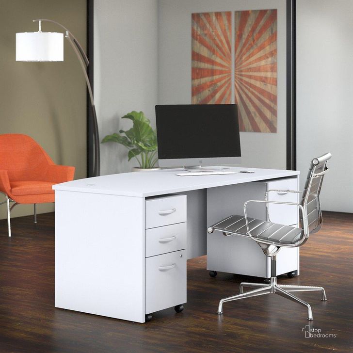 The appearance of Dumer White Desk & Hutch 0qb24521283 designed by Boho House in the transitional interior design. This white piece of furniture  was selected by 1StopBedrooms from Dumer Collection to add a touch of cosiness and style into your home. Sku: STC012WHSU. Product Type: Desk. Image1