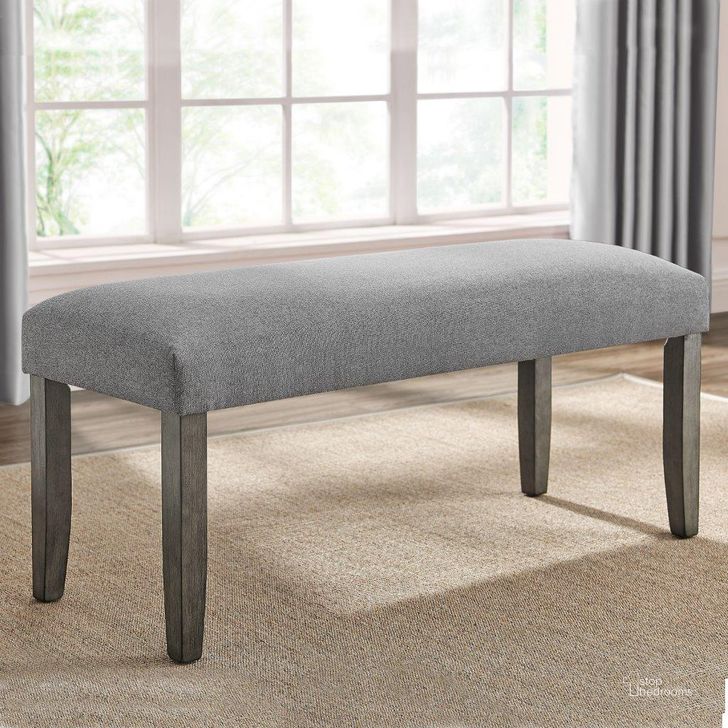 The appearance of Emily Backless Bench designed by Steve Silver in the transitional interior design. This light grey piece of furniture  was selected by 1StopBedrooms from Emily Collection to add a touch of cosiness and style into your home. Sku: EM500BN. Material: Wood. Product Type: Bench. Image1