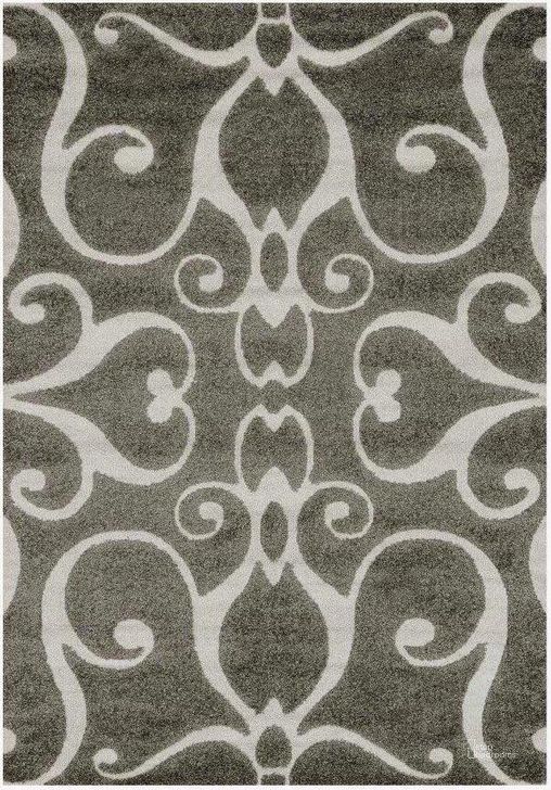The appearance of Enchant Smoke Rug ENCOEN-07SK00160S designed by Loloi Rugs in the transitional interior design. This smoke piece of furniture  was selected by 1StopBedrooms from Enchant Collection to add a touch of cosiness and style into your home. Sku: ENCOEN-07SK00160S. Material: Polypropylene. Product Type: Rug. Image1