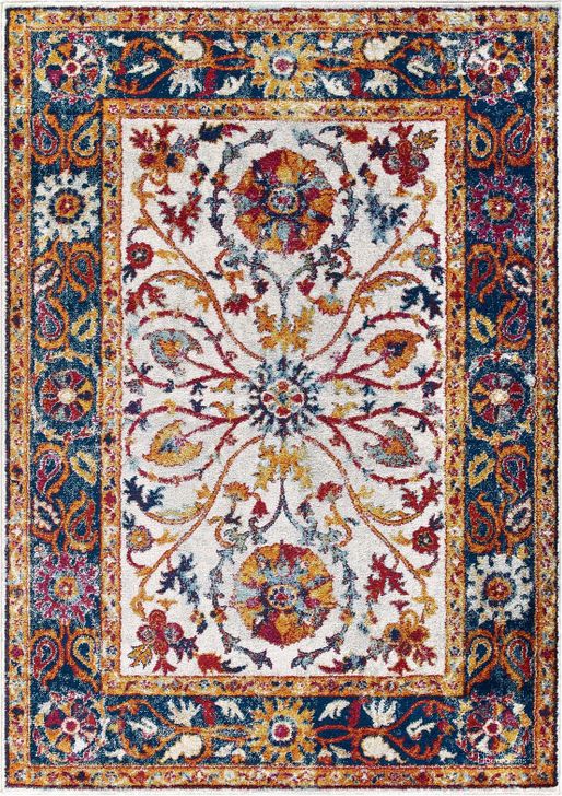 The appearance of Entourage Multicolor Samira Distressed Vintage Floral Persian Medallion 8x10 Area Rug designed by Modway in the modern / contemporary interior design. This multicolor piece of furniture  was selected by 1StopBedrooms from Entourage Collection to add a touch of cosiness and style into your home. Sku: R-1174A-810. Material: Polypropylene. Product Type: Area Rugs. Image1