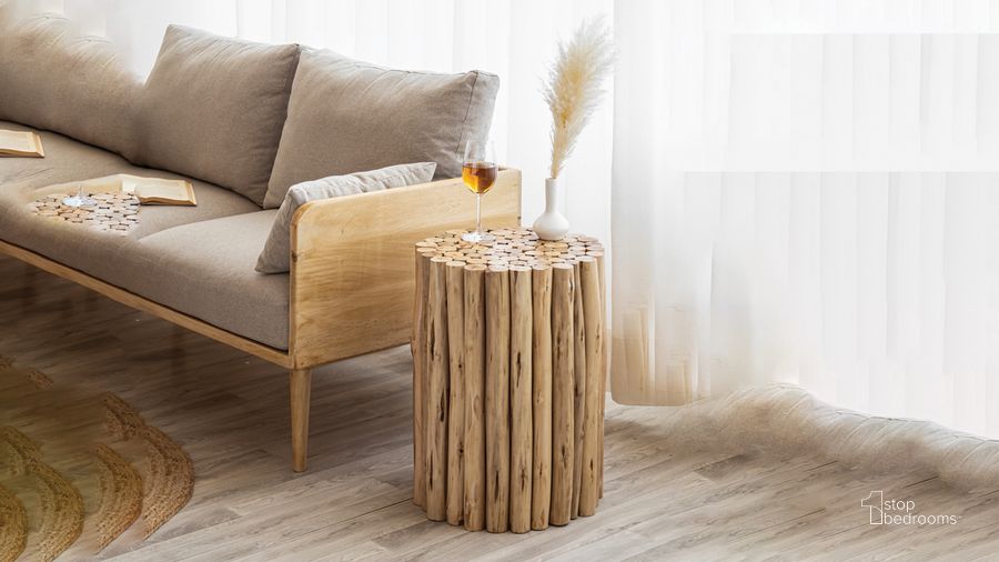 The appearance of ET1009-16 End Table In Wood designed by Galaxy Home Furnishings in the modern / contemporary interior design. This wood piece of furniture  was selected by 1StopBedrooms from T1009 Collection to add a touch of cosiness and style into your home. Sku: 601955552417. Material: Wood. Product Type: End Table. Image1