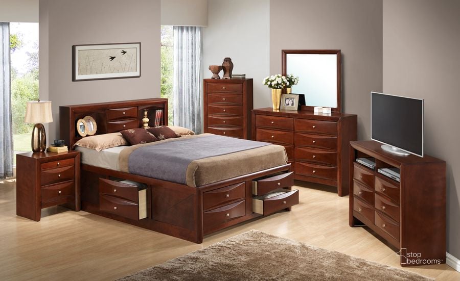 The appearance of Glory Furniture G1550 Storage Bedroom Set in Cherry designed by Glory in the traditional interior design. This cherry piece of furniture  was selected by 1StopBedrooms from G1550 Collection to add a touch of cosiness and style into your home. Sku: G1550G-TSB3-Twin STGE Bed HDBD;G1550G-TSB3-Twin STGE Bed FTBD;G1550G-TSB3-Twin STGE Bed Rails;G1550G-TSB3-Twin STGE Bed Drawers for Rails;G1550G-TSB3-Twin STGE Bed Drawers for FTBD;G1550G-TSB3-Twin STGE Bed Drawers for FTBD;G1550-N-Nightstand. Material: Wood. Product Type: Storage Bed. Bed Size: Twin. Image1