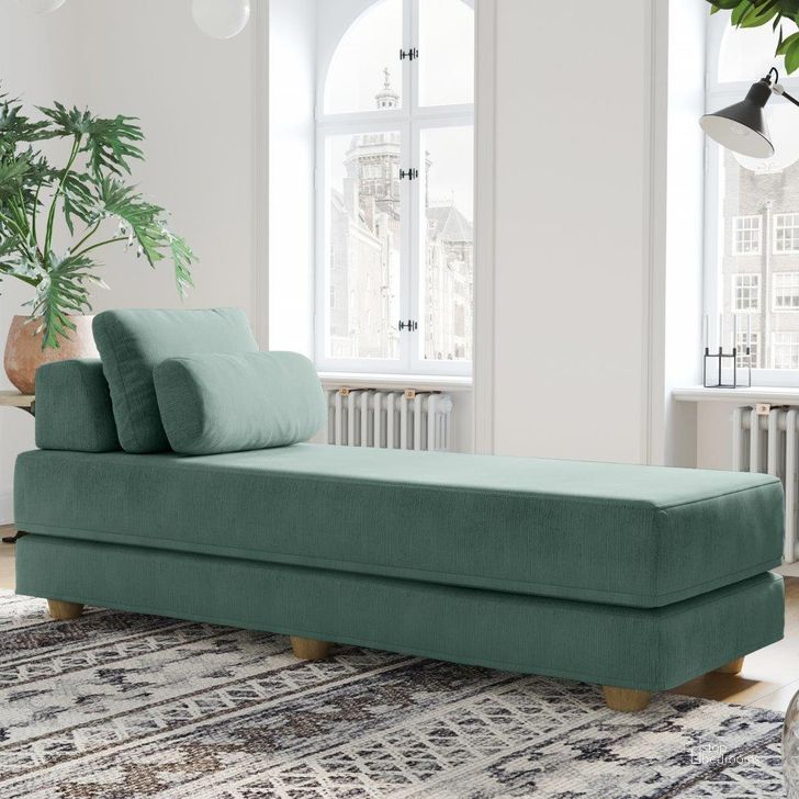 The appearance of Foam Labs Chizano Chaise Lounge Daybed In Caribbean designed by Jaxx Bean Bags in the modern / contemporary interior design. This cyan piece of furniture  was selected by 1StopBedrooms from  to add a touch of cosiness and style into your home. Sku: 18962874. Product Type: Accent Chair. Image1