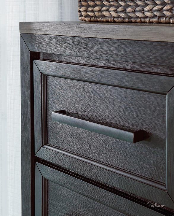 Foyland Black And Brown Dresser by Ashley Furniture 1StopBedrooms