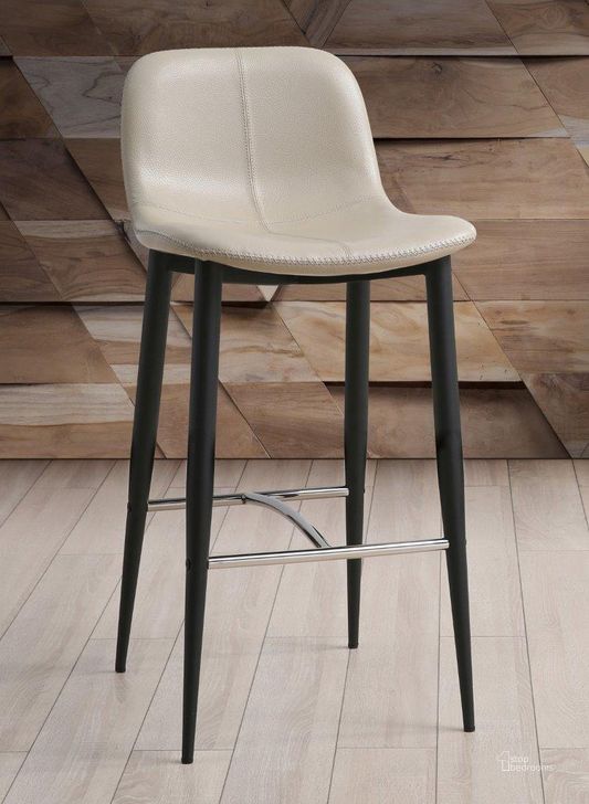 The appearance of Franklin Counter Stool In Taupe Faux Leather designed by Whiteline Modern Living in the modern / contemporary interior design. This taupe piece of furniture  was selected by 1StopBedrooms from Franklin Collection to add a touch of cosiness and style into your home. Sku: BS1666C-TAU. Material: Faux Leather. Product Type: Barstool. Image1
