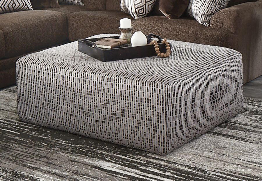 The appearance of Galaxy 45 Inch Cocktail Ottoman designed by Jackson in the  interior design. This  piece of furniture  was selected by 1StopBedrooms from Galaxy Collection to add a touch of cosiness and style into your home. Sku: 248028211048. Material: Fabric. Product Type: Ottoman. Image1