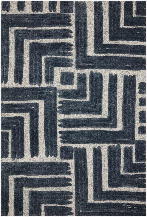 The appearance of Hagen Blue/White Rug HAGEHAG-05BBWH2740 designed by Loloi Rugs in the modern / contemporary interior design. This blue and white piece of furniture  was selected by 1StopBedrooms from Hagen Collection to add a touch of cosiness and style into your home. Sku: HAGEHAG-05BBWH2740. Material: Polypropylene. Product Type: Rug. Image1