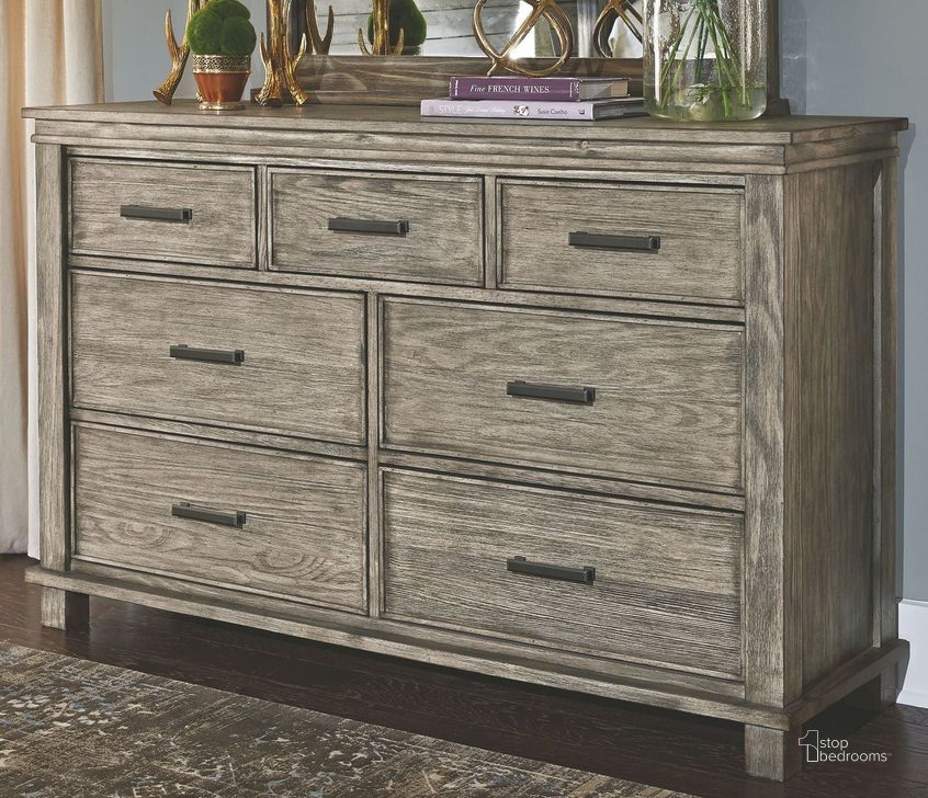 The appearance of Heathcote Brown Dresser designed by Leisure Living in the rustic / southwestern interior design. This brown piece of furniture  was selected by 1StopBedrooms from Heathcote Collection to add a touch of cosiness and style into your home. Sku: GLPGR5500. Product Type: Dresser. Material: Pine. Image1