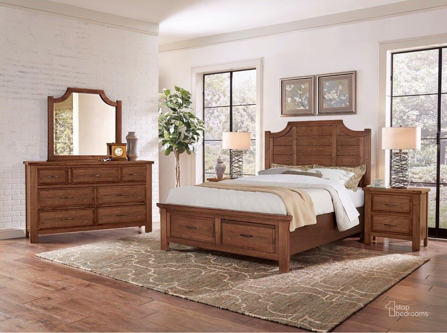 The appearance of Hellen Antique Storage Bed Bedroom Set designed by Leisure Living in the rustic / southwestern interior design. This antique piece of furniture  was selected by 1StopBedrooms from Hellen Collection to add a touch of cosiness and style into your home. Sku: 118-557;118-050B;118-502;AP-555T;118-227. Bed Type: Storage Bed. Material: Wood. Product Type: Storage Bed. Bed Size: Queen. Image1