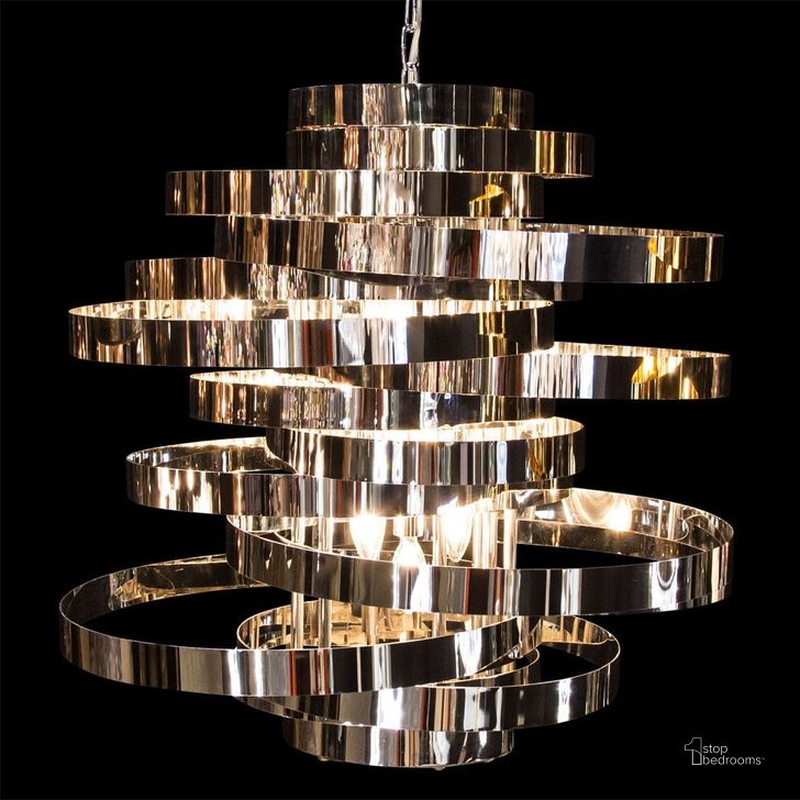 The appearance of Hemispheres - 8 Light Chandelier - Silver designed by AICO in the modern / contemporary interior design. This silver piece of furniture  was selected by 1StopBedrooms from Lighting Collection to add a touch of cosiness and style into your home. Sku: LT-CH703-8SVR. Product Type: Chandelier.