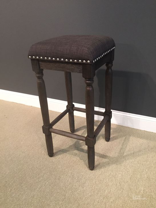 The appearance of Hollandale Brown Barstool 0qb2327413 designed by Versailles Home in the traditional interior design. This brown piece of furniture  was selected by 1StopBedrooms from Hollandale Collection to add a touch of cosiness and style into your home. Sku: B2-261-26L. Material: Wood. Product Type: Barstool.
