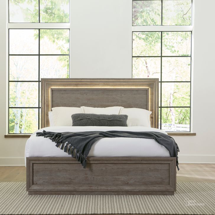 The appearance of Horizons King Panel Bed designed by Liberty in the modern / contemporary interior design. This gray piece of furniture  was selected by 1StopBedrooms from Horizons Collection to add a touch of cosiness and style into your home. Sku: 272-BR90;272-BR16;272-BR15. Bed Type: Panel Bed. Product Type: Panel Bed. Bed Size: King. Material: Rubberwood. Image1