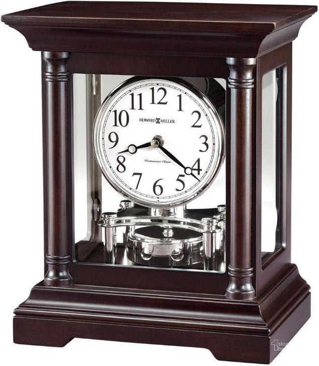 The appearance of Howard Miller Cassidy Mantel Clock designed by Howard Miller in the traditional interior design. This dark brown piece of furniture  was selected by 1StopBedrooms from  to add a touch of cosiness and style into your home. Sku: 635198. Product Type: Clock.
