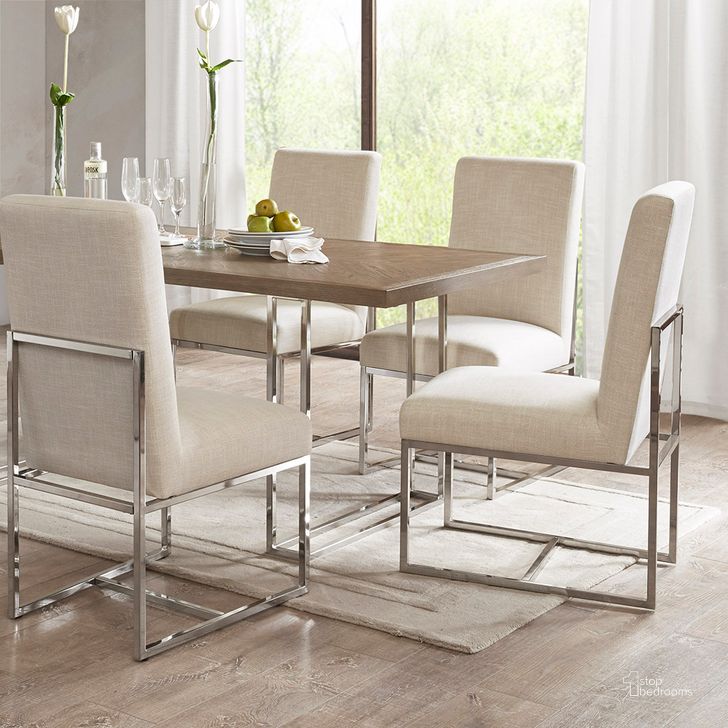 The appearance of Junn Dining Chairset Of 2 In Natural designed by Olliix in the modern / contemporary interior design. This natural piece of furniture  was selected by 1StopBedrooms from Junn Collection to add a touch of cosiness and style into your home. Sku: MP108-0765. Material: Wood. Product Type: Dining Chair. Image1
