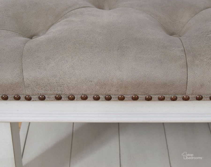 Kanwyn Whitewash Upholstered Occasional Table Set by Ashley Furniture