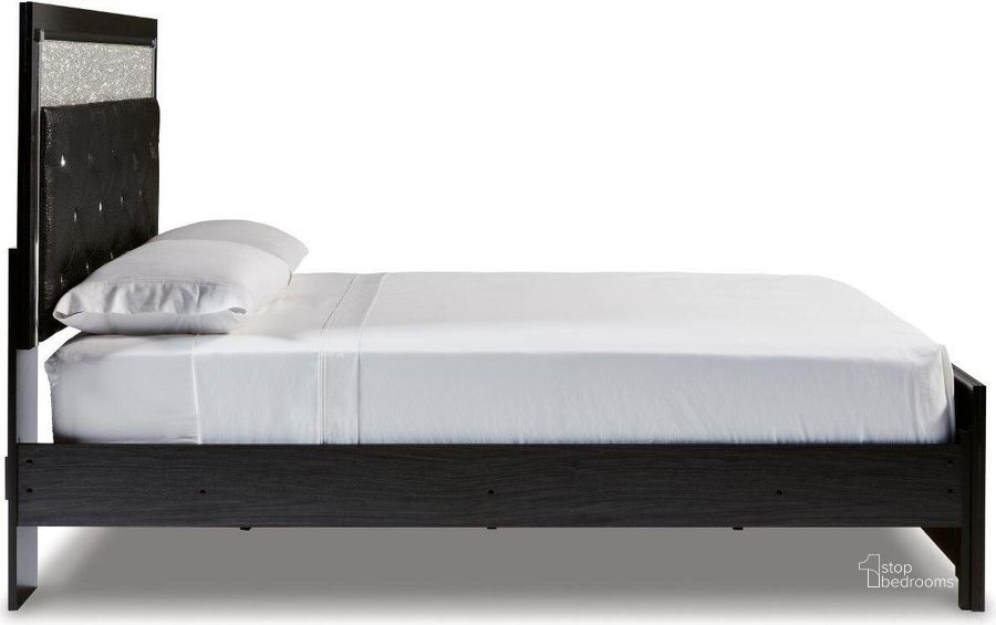 Kaydell Black Queen Panel Bed by Ashley Furniture 1StopBedrooms