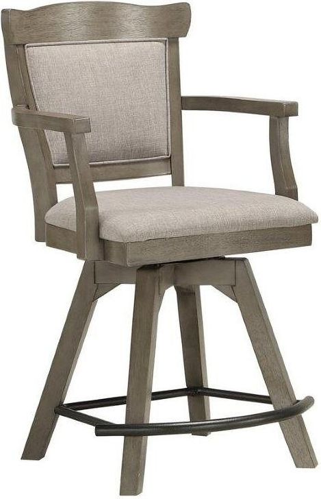 The appearance of Kingross Distressed Barstool Set of 2 0qd24373191 designed by Bennett Interiors in the modern / contemporary interior design. This distressed piece of furniture  was selected by 1StopBedrooms from Kingross Collection to add a touch of cosiness and style into your home. Sku: 1014-79-SCS3. Material: Wood. Product Type: Barstool.