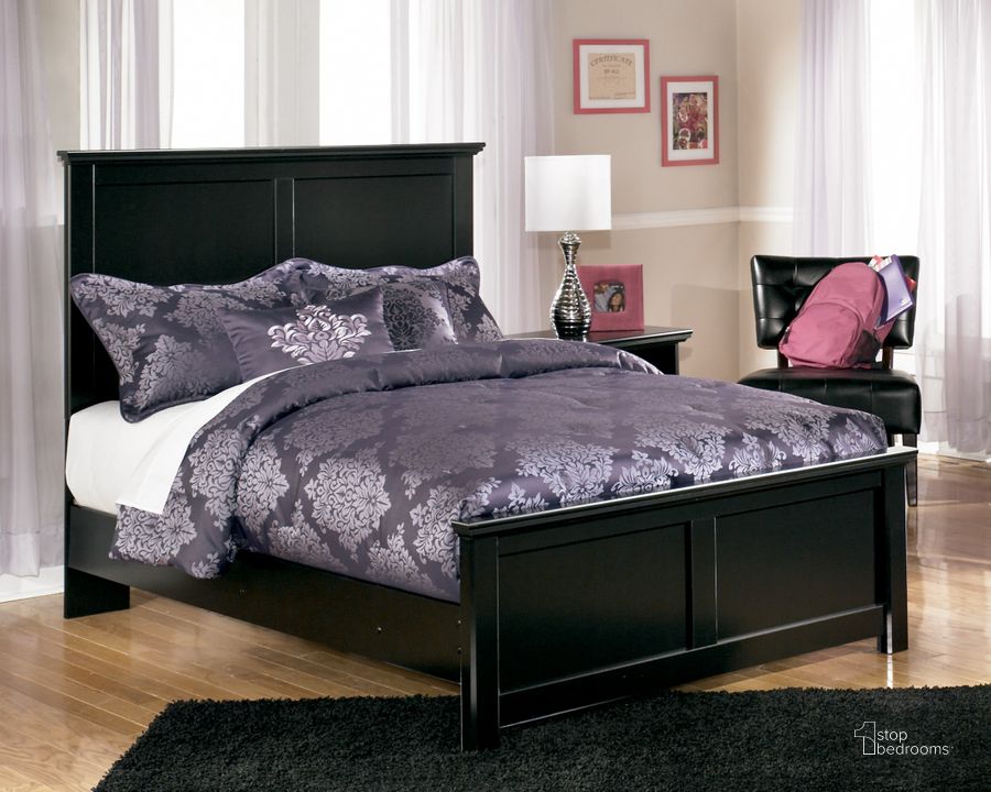 The appearance of Lesterdale Black Twin Panel Bed designed by Polished Pine in the country / farmhouse interior design. This black piece of furniture  was selected by 1StopBedrooms from Lesterdale Collection to add a touch of cosiness and style into your home. Sku: B138-53;B138-52;B138-83. Bed Type: Panel Bed. Material: Wood. Product Type: Panel Bed. Bed Size: Twin. Image1