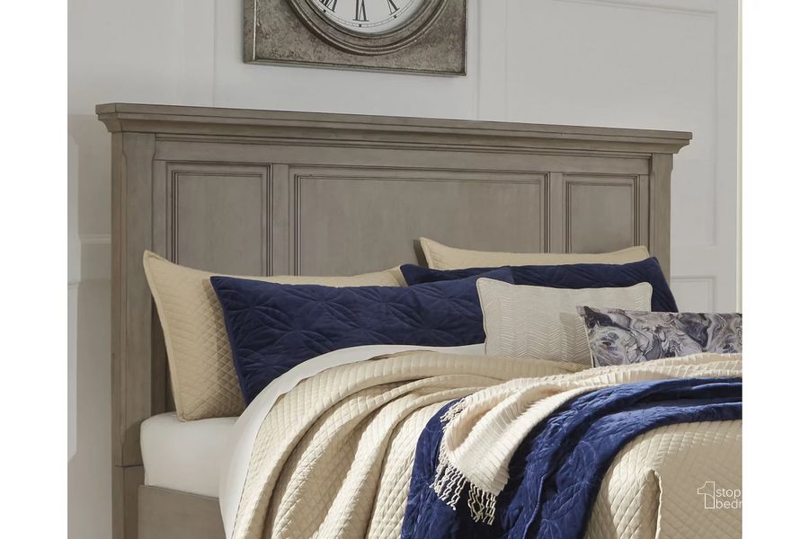 Lettner Light Gray Queen Panel Headboard Only by Ashley Furniture 1StopBedrooms