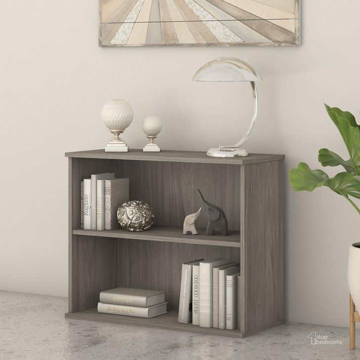 The appearance of Lochside Hickory Bookcases, Book Shelf designed by Isaac Tahari in the transitional interior design. This hickory piece of furniture  was selected by 1StopBedrooms from Lochside Collection to add a touch of cosiness and style into your home. Sku: BK3036MH. Material: Wood. Product Type: Bookcase. Image1