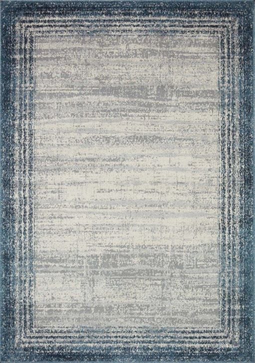 The appearance of Loloi II Austen Pebble and Blue 2'-0" x 3'-0" Accent Rug designed by Loloi Rugs in the modern / contemporary interior design. This blue and pebble piece of furniture  was selected by 1StopBedrooms from Austen Collection to add a touch of cosiness and style into your home. Sku: AUSTAUS-02PPBB2030. Material: Polyester. Product Type: Area Rugs. Image1