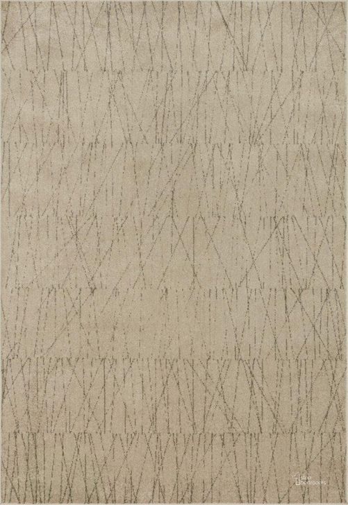 The appearance of Loloi II Bowery Beige and Pepper 18" x 18" Sample Rug designed by Loloi Rugs in the modern / contemporary interior design. This beige piece of furniture  was selected by 1StopBedrooms from Bowery Collection to add a touch of cosiness and style into your home. Sku: BOWEBOW-05BEPG160S. Material: Polypropylene. Product Type: Area Rugs. Image1