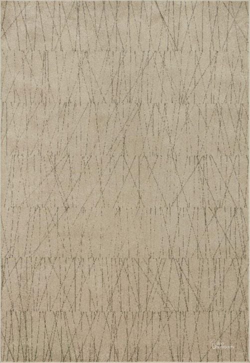 The appearance of Loloi II Bowery Beige and Pepper 6'-7" x 9'-7" Area Rug designed by Loloi Rugs in the modern / contemporary interior design. This beige piece of furniture  was selected by 1StopBedrooms from Bowery Collection to add a touch of cosiness and style into your home. Sku: BOWEBOW-05BEPG6797. Material: Polypropylene. Product Type: Area Rugs. Image1