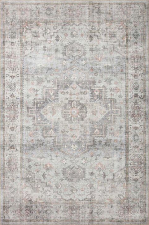 The appearance of Loloi II Heidi Dove and Blush 8'-6" x 11'-6" Area Rug designed by Loloi Rugs in the traditional interior design. This dove piece of furniture  was selected by 1StopBedrooms from Heidi Collection to add a touch of cosiness and style into your home. Sku: HEIDHEI-02DVBH86B6. Material: Polyester. Product Type: Area Rugs. Image1