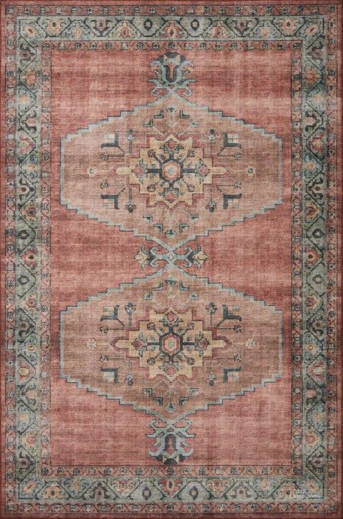 The appearance of Loloi II Heidi Spice and Aqua 8'-6" x 11'-6" Area Rug designed by Loloi Rugs in the traditional interior design. This aqua piece of furniture  was selected by 1StopBedrooms from Heidi Collection to add a touch of cosiness and style into your home. Sku: HEIDHEI-05SQAQ86B6. Material: Polyester. Product Type: Area Rugs. Image1