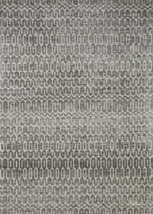 The appearance of Loloi II Neda Ivory and Charcoal 18" x 18" Sample Rug designed by Loloi Rugs in the transitional interior design. This ivory and charcoal piece of furniture  was selected by 1StopBedrooms from Neda Collection to add a touch of cosiness and style into your home. Sku: NEDANED-03IVCC160S. Material: Polyester. Product Type: Area Rugs. Image1