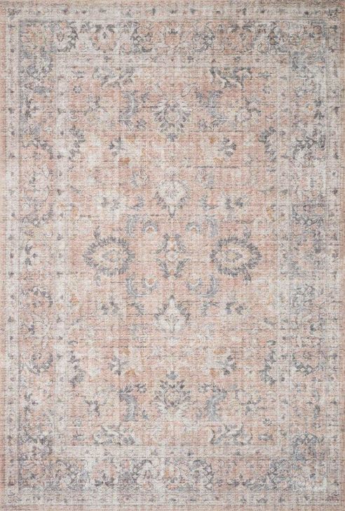 The appearance of Loloi II Skye Blush and Grey 2'-0" x 5'-0" Accent Rug designed by Loloi Rugs in the traditional interior design. This blush and grey piece of furniture  was selected by 1StopBedrooms from Skye Collection to add a touch of cosiness and style into your home. Sku: SKYESKY-01BHGY2050. Material: Polyester. Product Type: Area Rugs. Image1