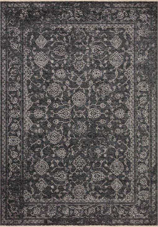 The appearance of Loloi II Vance Charcoal and Dove 18" x 18" Sample Rug VANCVAN-09CCDV160S designed by Loloi Rugs in the traditional interior design. This charcoal and dove piece of furniture  was selected by 1StopBedrooms from Vance Collection to add a touch of cosiness and style into your home. Sku: VANCVAN-09CCDV160S. Material: Polypropylene. Product Type: Area Rugs. Image1