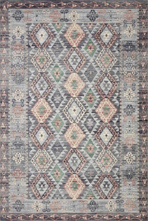 The appearance of Loloi II Zion Grey and Multi 2'-3" x 3'-9" Accent Rug designed by Loloi Rugs in the traditional interior design. This grey and multi piece of furniture  was selected by 1StopBedrooms from Zion Collection to add a touch of cosiness and style into your home. Sku: ZIONZIO-01GYML2339. Material: Polyester. Product Type: Area Rugs. Image1